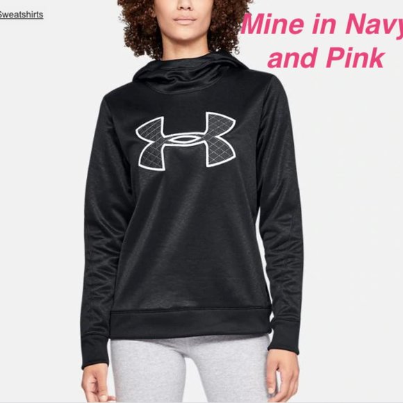 Under Armour Tops - Under Armour Fleece Big Logo Hoodie, Size SM